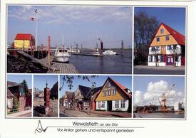 2007 Wewelsfleth - Hafen und Werft - Kirchspielvogtei