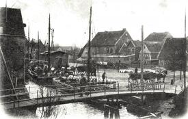 1900 Wilsterau am Rosengarten - Hafen der Stadt Wilster