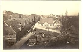 1880 Neumarkt und Bäckerstraßenfleth, Schmiedestraße in Wilster