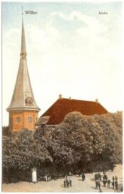 1910 Marktplatz, Kirche St. Bartholomäus zu Wilster