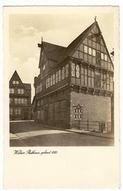 1949 Altes Rathaus, Op de Göten, Westbank in der Schmiedestraße in der Stadt Wilster