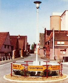 1976 Straße „Oberes Dorf“ in Beidenfleth an der Stör