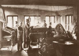 1913 Druckerei der Wilsterschen Zeitung