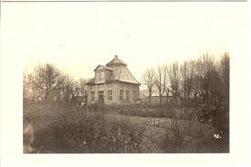 1868 der historische Trichter - Gartenpavillon in Wilster