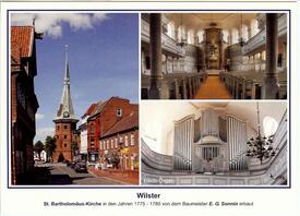 2007 In den Jahren 1775 bis 1780 errichtete mächtige Hallenkirche St. Bartholomäus in Wilster