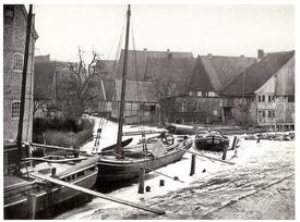 1880 Wilsteraner Hafen am Rosengarten
