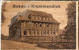 1925 Schule in Krummendiek
