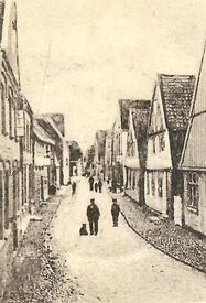 1898 Straße Oberes Dorf in Beidenfleth in der Wilstermarsch