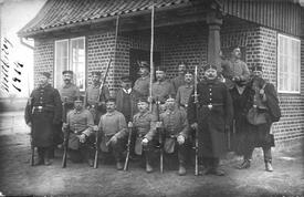 1914 Wachdienst im I. Weltkrieg am Kaiser-Wilhelm Kanal