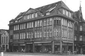 1960 Textil-Kaufhaus J.P.T.Andersen Söhne Am Markt in Wilster