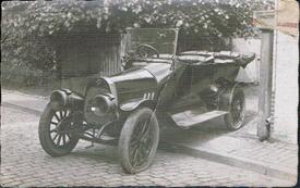 1912 Automobil Horch 8/24 hp Phaeton an der Langen Reihe in Wilster