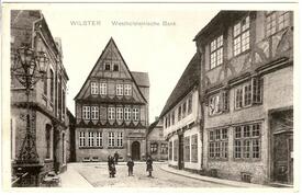 1910 Altes Rathaus, Altes Balkenhaus, Westholsteinische Bank