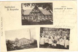 1898 Dampfmolkerei und Fettkäserei (Meierei) in St. Margarethen