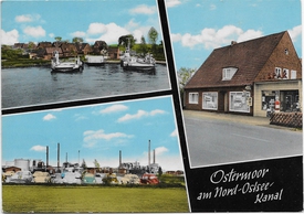 1965 Ostermoor am Nord- Ostsee Kanal
- ein nicht mehr vorhandenes Dorf