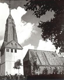 1965 Kirche St. Nicolai zu Beidenfleth in der Wilstermarsch