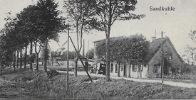 1930 Kleve - Straße Sadkuhle (führt von Kleve nach Huje)