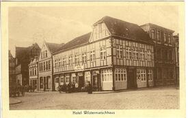 1928 Hotel Wilstermarsch-Haus in der Stadt Wilster