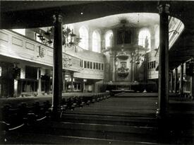 1930 Innenraum der St. Bartholomäus Kirche zu Wilster