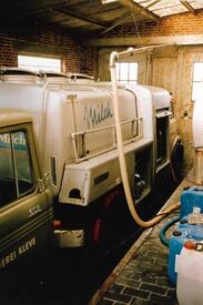 Milchtankwagen der Meierei Kleve in den 1970er Jahren