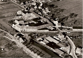 1967 Luftbild aus südlicher Richtung auf Rumfleth in der Stadt Wilster
