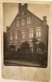 1914 Haus in der Straße Hinter der Stadt - heutige Hans-Prox Straße in Wilster