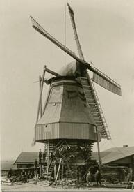 1914 Umbau der Mühle EMANUEL in Ecklak-Austrich