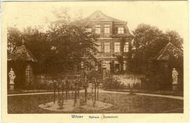 1912 Neues Rathaus - Doos´sches Palais und Bürgermeister Garten
