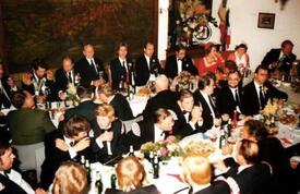 1979 Hauptmanns Frühstück der Bürger-Schützen-Gilde in der Halle des Alten Rathauses der Stadt Wilster