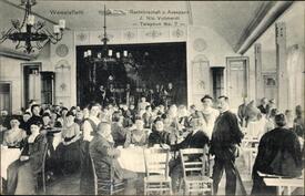 1912 Wewelsfleth - Saal im Gasthof Vollmerdt