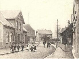 1911 Dorfstraße in St. Margarethen in der Wilstermarsch