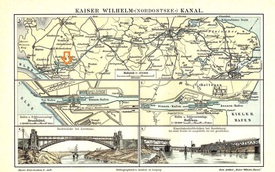 1897 Kaiser-Wilhelm Kanal - heutiger NOK