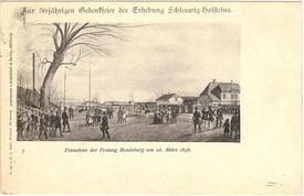 Schleswig-Holsteinische Erhebung - Einnahme der Festung Rendsburg am 24. März 1848