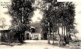 1918 Hinter-Neuendorf und Sachsenbande, Gaststätte Zur Post späterer Handelshof