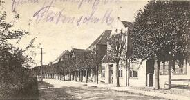 1912 Straße Deichreihe in Wewelsfleth, Wilstermarsch