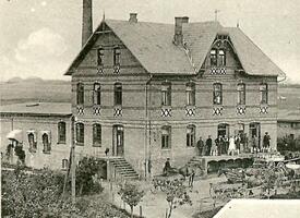 1920 Die 1904 erbaute Meierei in Brokdorf