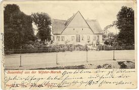 1904 Hof Rademann an der Straße Hinter der Stadt (heutige Hans-Prox Straße) in der Stadt Wilster