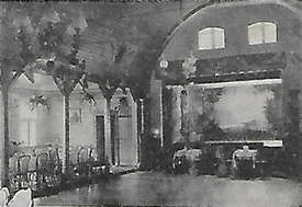 1904 Festsaal im Gasthof Zur Doppel-Eiche in Heiligenstedten