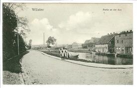 1909 Wilsterau von der Landrechter Brücke