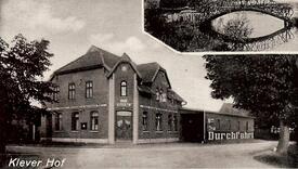 1940 Gasthaus Klever Hof am Übergang von der Wilstermarsch zur Geest
