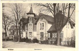 1915 Am Steindamm in der Stadt Wilster