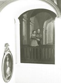 1830 Interieur - Wandbild - im Palais Doos in der Stadt Wilster