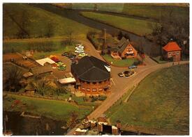 1980 Kasenort (Luftbild), Gaststätte „Zur Schleuse“